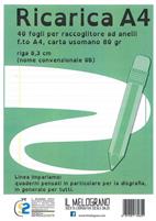 DIDATTICO-RICAMBI F.TO P. RIGA 0,3(B) COPERTINA VERDE