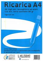 DIDATTICO-RICAMBI F.TO P. RIGA 0,5(1R)COPERTINA AZZURRO