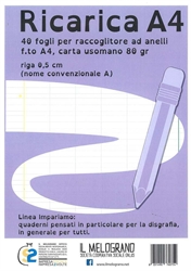DIDATTICO-RICAMBI F.TO P. RIGA 0,5(A)COPERTINA VIOLA