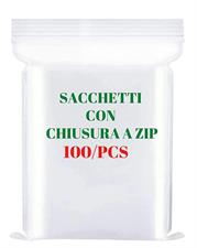 BUSTE CON ZIP 16X25 CONF.100 PZ