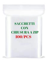BUSTE CON ZIP 16X25 CONF.100 PZ