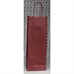 BUSTE REGALO CORDINO BOTTIGLIA RIG.BORDEAUX 14+8,5X39,5