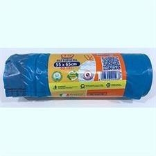 BUSTE IMMONDIZIA VEROLENE C/LEGACCI 55X65 BLU da 15pz