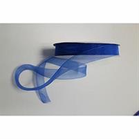 NASTRO ORGANZA 15MM X 50MT BLU-DG