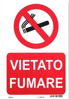 CARTELLO PVC VIETATO FUMARE 20X30