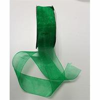 NASTRO ORGANZA 40MM X 50MT VERDE-DG