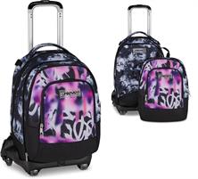 ZAINO TROLLEY SEVEN JACK 8WD NEW DETACH BUZZY NOTE GIRL