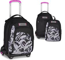 ZAINO TROLLEY SEVEN JACK 8WD NEW DETACH PLUMPY LINE GIRL