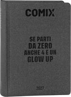 DIARIO COMIX 16 MESI 2026/27 MINI 11X15,3 charcoal