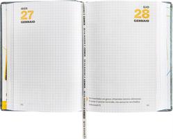 DIARIO COMIX 16 MESI 2026/27 MINI 11X15,3 gear black