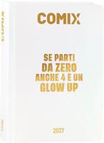 DIARIO COMIX 16 MESI 2026/27 MINI 11X15,3 HOLO WHITE