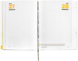 DIARIO COMIX 16 MESI 2026/27 MINI 11X15,3 HOLO WHITE