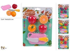 CARTELLA FRUTTA CON TAGLIERE