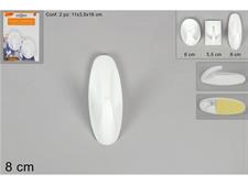 GANCI ADESIVI CM.8 X 2 -SCAT