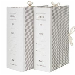 CARTELLE ARCHIVIO dorso 15 a tre legacci formato 25x35
