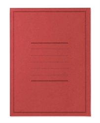 CARTELLE INSERTI ECONOMICHE CONF.DA 50 PEZZI ROSSE