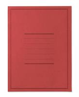 CARTELLE INSERTI ECONOMICHE CONF.DA 50 PEZZI ROSSE