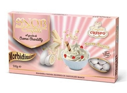 CONFETTI CRISPO SNOB 500 GR.CIOCCOLATO-CREMA CHANTILLY