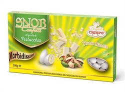 CONFETTI CRISPO SNOB 500 GR.CIOCCOLATO-PISTACCHIO