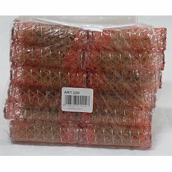 BIGODINI 20MM busta da 12 pezzi(arancioni)