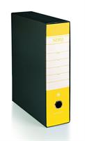 RACCOGLITORI FATTURA A4 D.8 NERO & COLORE GIALLO