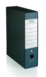 RACCOGLITORI FATTURA A4 D.8 NERO & COLORE GRIGIO