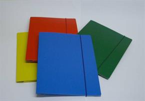 CARTELLE CON ELASTICO 14X25 PLASTIFICATE