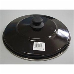 PADELLA COPERCHIO D.24-VITRINOR BLACK
