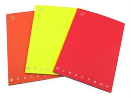 MAXI QUADERNI A4 20+1 MONOCROMO FLUO RIG.4MM SING
