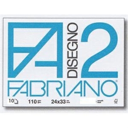 ALBUM FABRIANO F2 24X33 10F RUVIDO