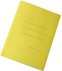 CARTELLE INSERTI CON 3 ALETTE RUBINO CONF.50 PZ GIALLO