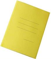 CARTELLE INSERTI CON 3 ALETTE RUBINO CONF.50 PZ GIALLO