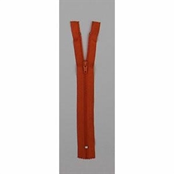 CHIUSURE LAMPO cm.18 conf.da 10 pezzi ARANCIO