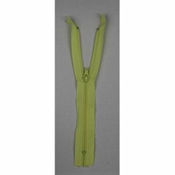 CHIUSURE LAMPO cm.18 conf.da 10 pezzi GIALLO CHIARO