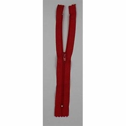 CHIUSURE LAMPO cm.18 conf.da 10 pezzi ROSSE