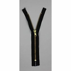 CHIUSURE LAMPO OTT.cm 18 ST.4  NERO JEANS conf.da 10 pezzi
