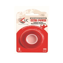 NASTRO ADESIVO BIADESIVO extra power 19mmX1,5mt LC ADESIVI