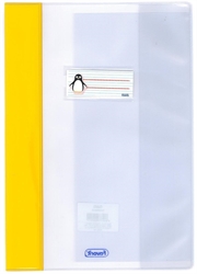 COPRIMAXI RINFORZ. LISCIO PP140 P/NOM 21X29,7 BANDA GIALLO