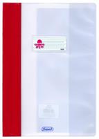 COPRIMAXI RINFORZ. LISCIO PP140 P/NOM 21X29,7 BANDA ROSSO