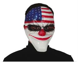 MASCHERA CLOWN AMERICA PVC