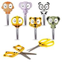 FORBICI COLLAGE PUNTA TONDA CM.13,5 ANIMAL MONIKIDS