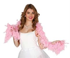 GHIRLANDA BOA PIUME CM.180 ROSA