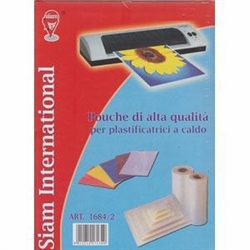 POUCHES 125MY A4 SIAM CONF.100 PEZZI
