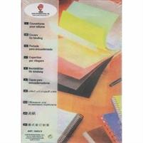 COPERTINE PER RILEGATURA GOFFRATE 230GR.CONF.DA 100fg ROSSE