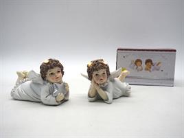 ANGELO DISTESO PANNA C/ALI C/LUCE H.7,5X10,5X6,5CM. 2ASS.TI..