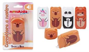 CORRETTORE ROLLER fantasia CUTE ANIMAL 5MMX8MT