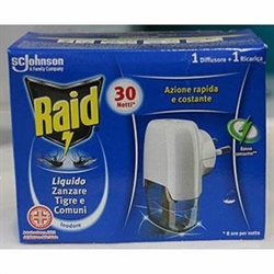 MACCHINETTE RAID LIQUIDO BASE 30 NOTTI+RICARICA