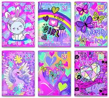 SJ GANG GIRL MAXI QUADERNI A4 100 GR. 24FF+1 RIG.10MM