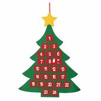 CALENDARIO AVVENTO ARBOL 55X70 CMS.