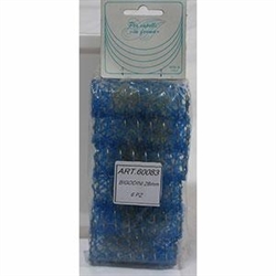 BIGODINI 28MM busta da 6 (blu) BLISTER